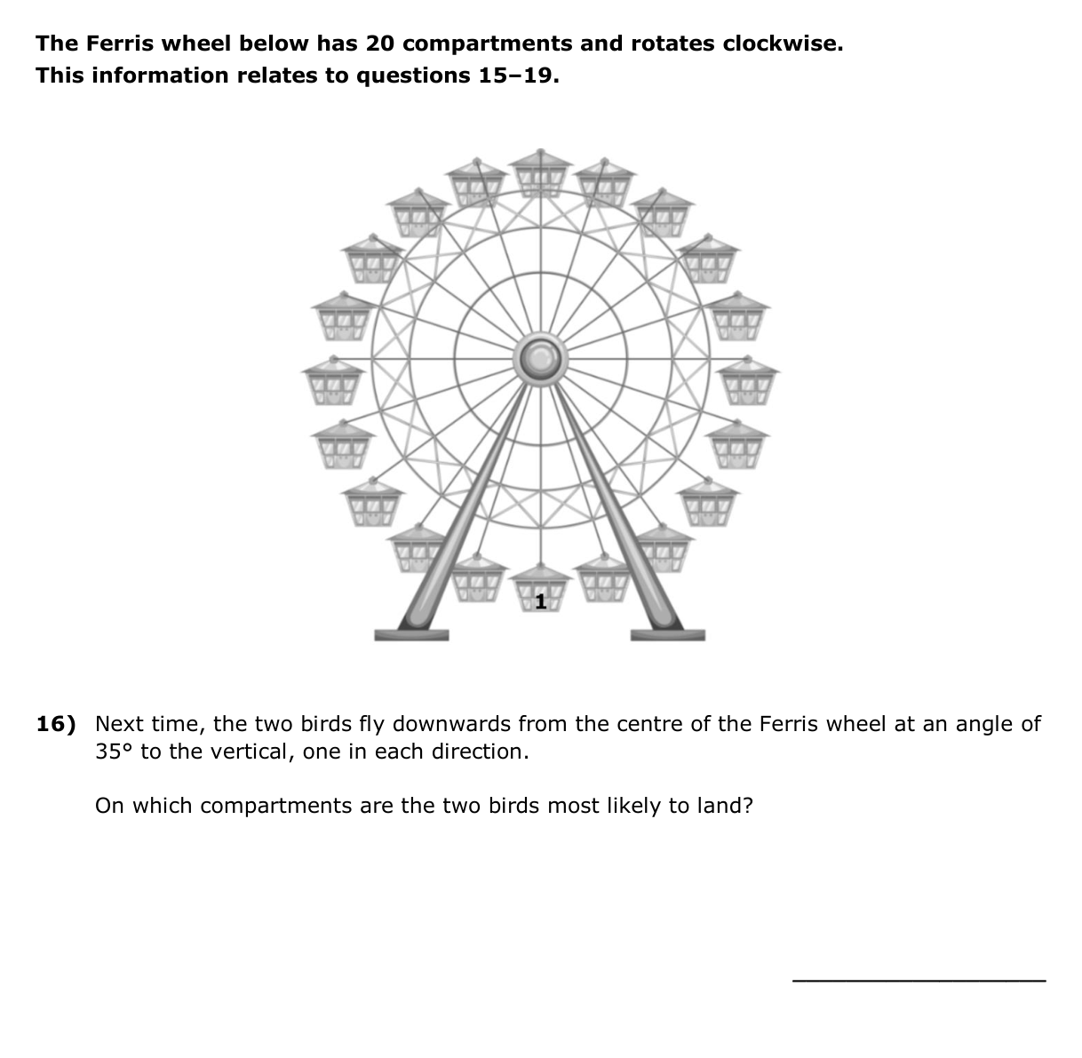 Diagram + Question 16