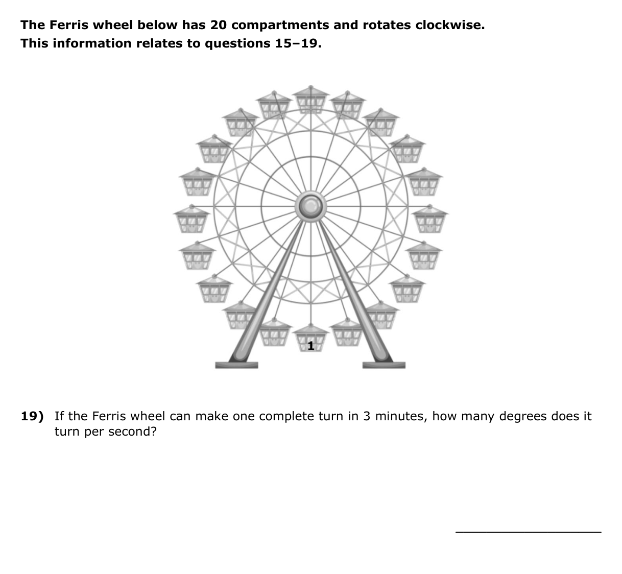 Diagram + Question 19